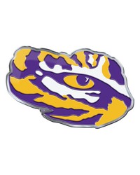 LSU Tigers Embossed Color Emblem2 by   