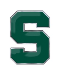 Michigan State Spartans Embossed Color Emblem2 by   