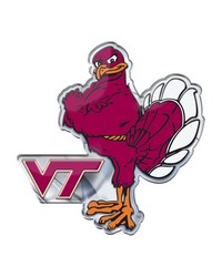 Virginia Tech Hokies Embossed Color Emblem2 by   