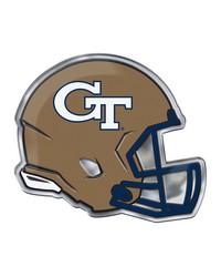 Georgia Tech Yellow Jackets Embossed Helmet Emblem by   