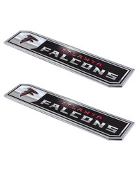 Atlanta Falcons Embossed Truck Emblem 2-pk by   