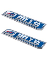 Buffalo Bills Embossed Truck Emblem 2-pk by   