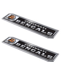 Cincinnati Bengals Embossed Truck Emblem 2-pk by   