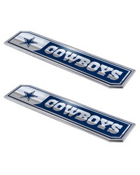 Dallas Cowboys Embossed Truck Emblem 2-pk by   