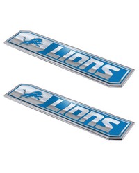 Detroit Lions Embossed Truck Emblem 2-pk by   