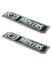 Green Bay Packers Embossed Truck Emblem 2-pk by   