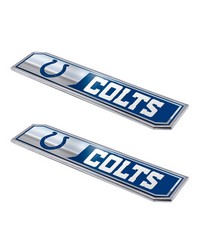 Indianapolis Colts Embossed Truck Emblem 2-pk by   