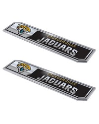 Jacksonville Jaguars Embossed Truck Emblem 2-pk by   