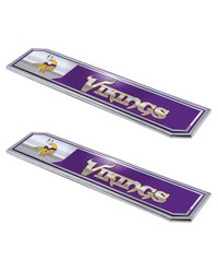 Minnesota Vikings Embossed Truck Emblem 2-pk by   