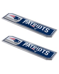 New England Patriots Embossed Truck Emblem 2-pk by   