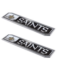 New Orleans Saints Embossed Truck Emblem 2-pk by   