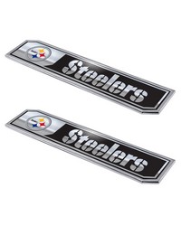 Pittsburgh Steelers Embossed Truck Emblem 2-pk by   