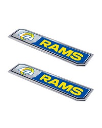 Los Angeles Rams Embossed Truck Emblem 2-pk by   