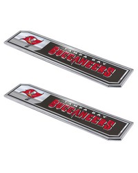 Tampa Bay Buccaneers Embossed Truck Emblem 2-pk by   