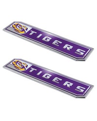 LSU Tigers Embossed Truck Emblem 2-pk by   