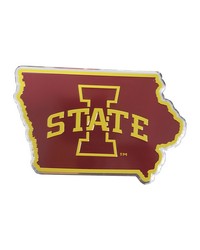 Iowa State Cyclones Embossed State Emblem by   