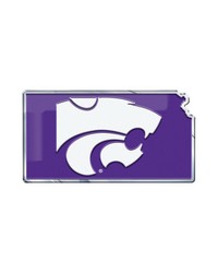 Kansas State Wildcats Embossed State Emblem by   