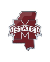 Mississippi State Bulldogs Embossed State Emblem by   