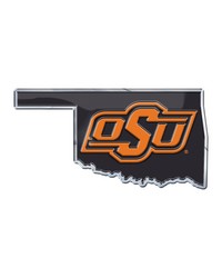 Oklahoma State Cowboys Embossed State Emblem by   