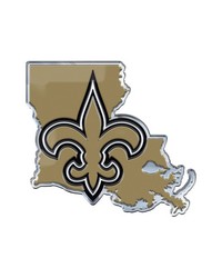 New Orleans Saints Embossed State Emblem by   