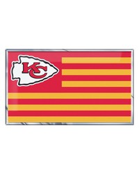 Kansas City Chiefs Embossed State Flag Emblem by   