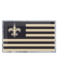 New Orleans Saints Embossed State Flag Emblem by   