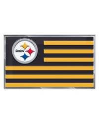 Pittsburgh Steelers Embossed State Flag Emblem by   