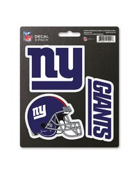 New York Giants Decal 3-pk by   