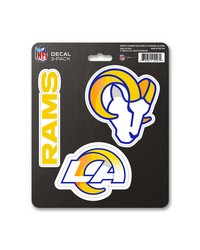 Los Angeles Rams Decal 3-pk by   