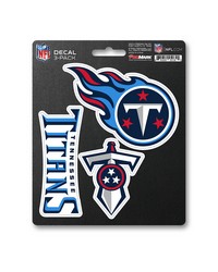 Tennessee Titans Decal 3-pk by   