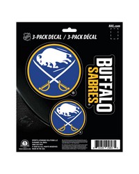 Buffalo Sabres Decal 3-pk by   