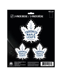 Toronto Maple Leafs Decal 3-pk by   