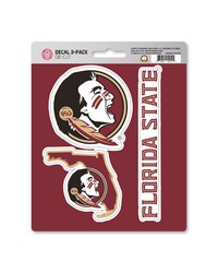 Florida State Seminoles Decal 3-pk by   