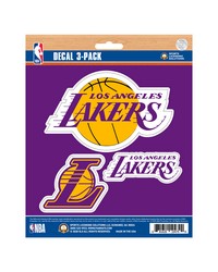 Los Angeles Lakers Decal 3-pk by   