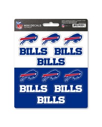 Buffalo Bills Mini Decal 12-pk by   