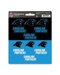 Carolina Panthers Mini Decal 12-pk by   