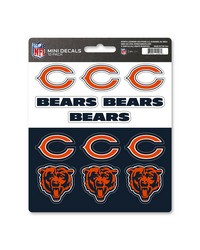 Chicago Bears Mini Decal 12-pk by   