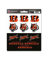 Cincinnati Bengals Mini Decal 12-pk by   