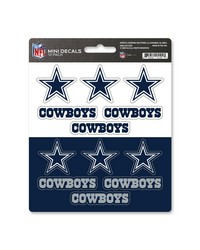 Dallas Cowboys Mini Decal 12-pk by   