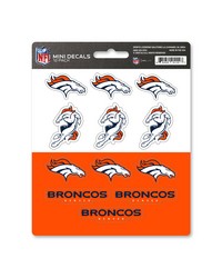 Denver Broncos Mini Decal 12-pk by   