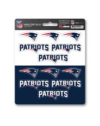 New England Patriots Mini Decal 12-pk by   