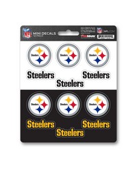 Pittsburgh Steelers Mini Decal 12-pk by   