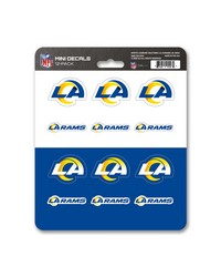 Los Angeles Rams Mini Decal 12-pk by   