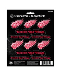 Detroit Red Wings Mini Decal 12-pk by   