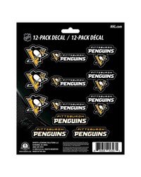 Pittsburgh Penguins Mini Decal 12-pk by   