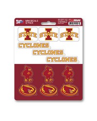 Iowa State Cyclones Mini Decal 12-pk by   