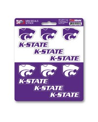 Kansas State Wildcats Mini Decal 12-pk by   