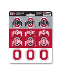 Ohio State Buckeyes Mini Decal 12-pk by   