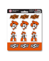 Oklahoma State Cowboys Mini Decal 12-pk by   