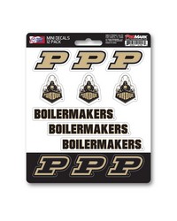 Purdue Boilermakers Mini Decal 12-pk by   